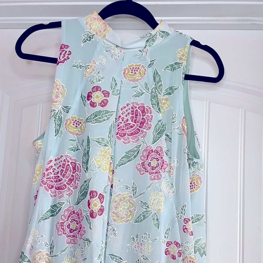 Mock Neck Mini Dress